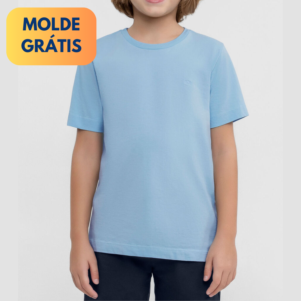 T-shirt infantil PDF Ref. 6004