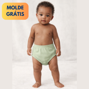 Bloomer tapa fralda bebê Ref. 6015
