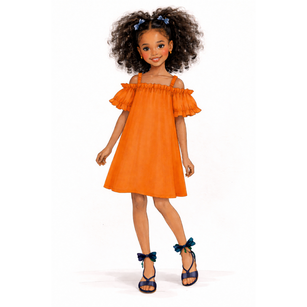 Vestido infantil ciganinha Ref. 6018