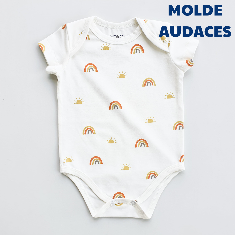 Molde body bebê Audaces Ref. 6013