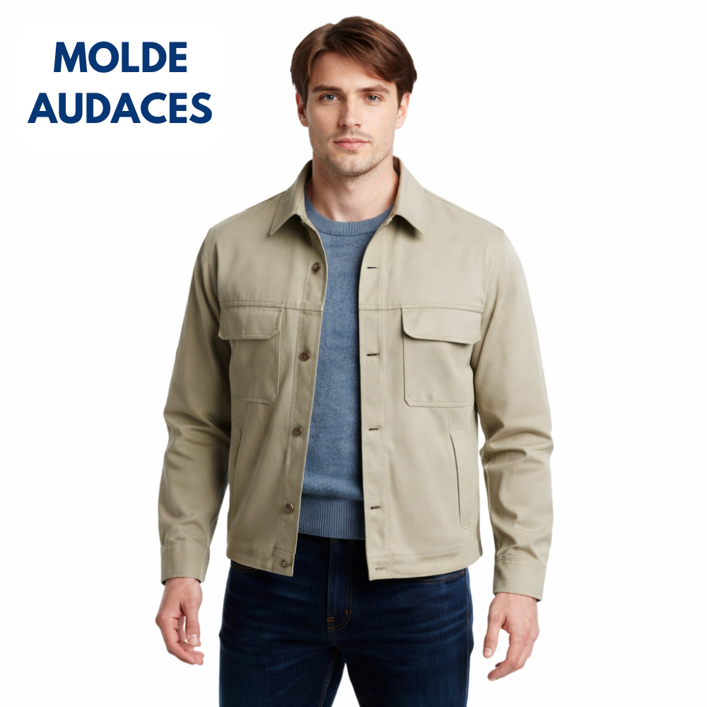 Jaqueta masculina Ref. 7005 AUDACES