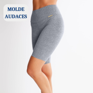 Molde bermuda legging básica AUDACES Ref. EF001
